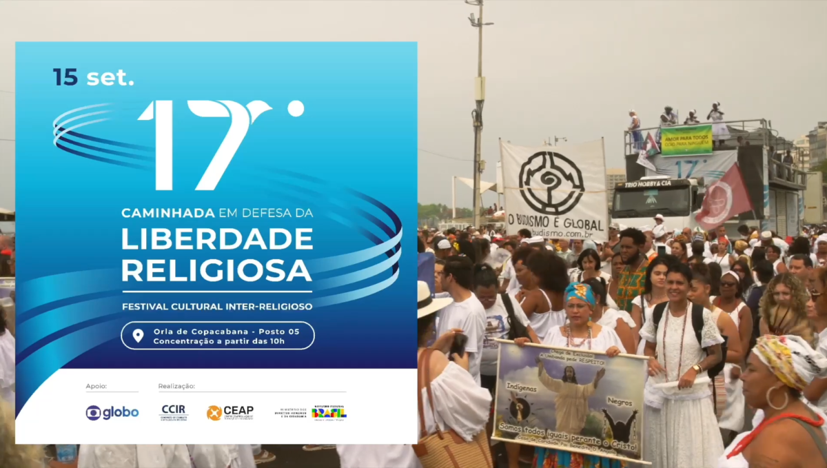 A 17ª Caminhada em Defesa da Liberdade Religiosa contou com a destacada participação do Budismo Primordial, liderado pelo Arcebispo Correia Nitiyuu