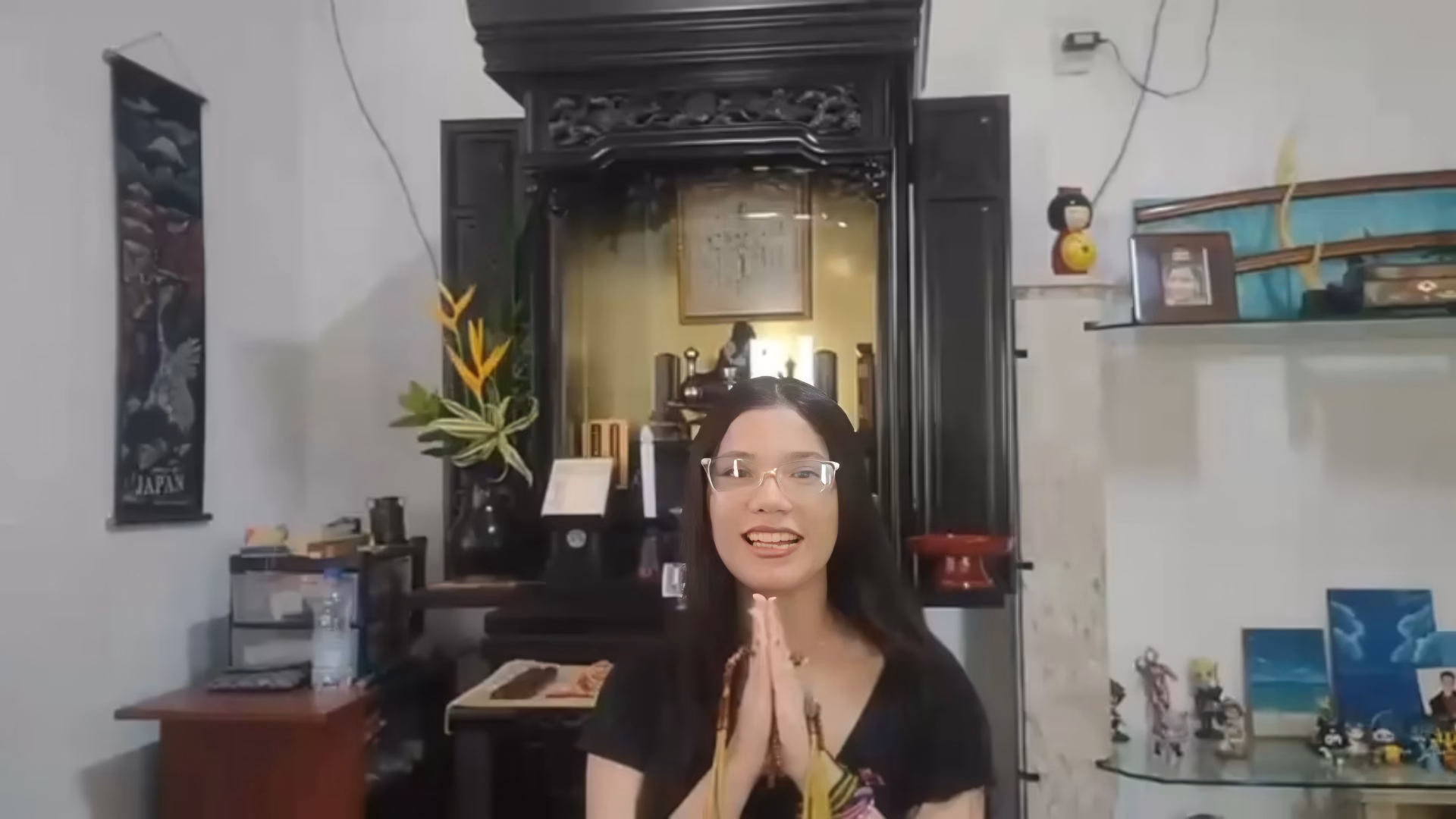Depoimento da Deborah Macedo do Templo Hoshoji. A bênção nos estudos.