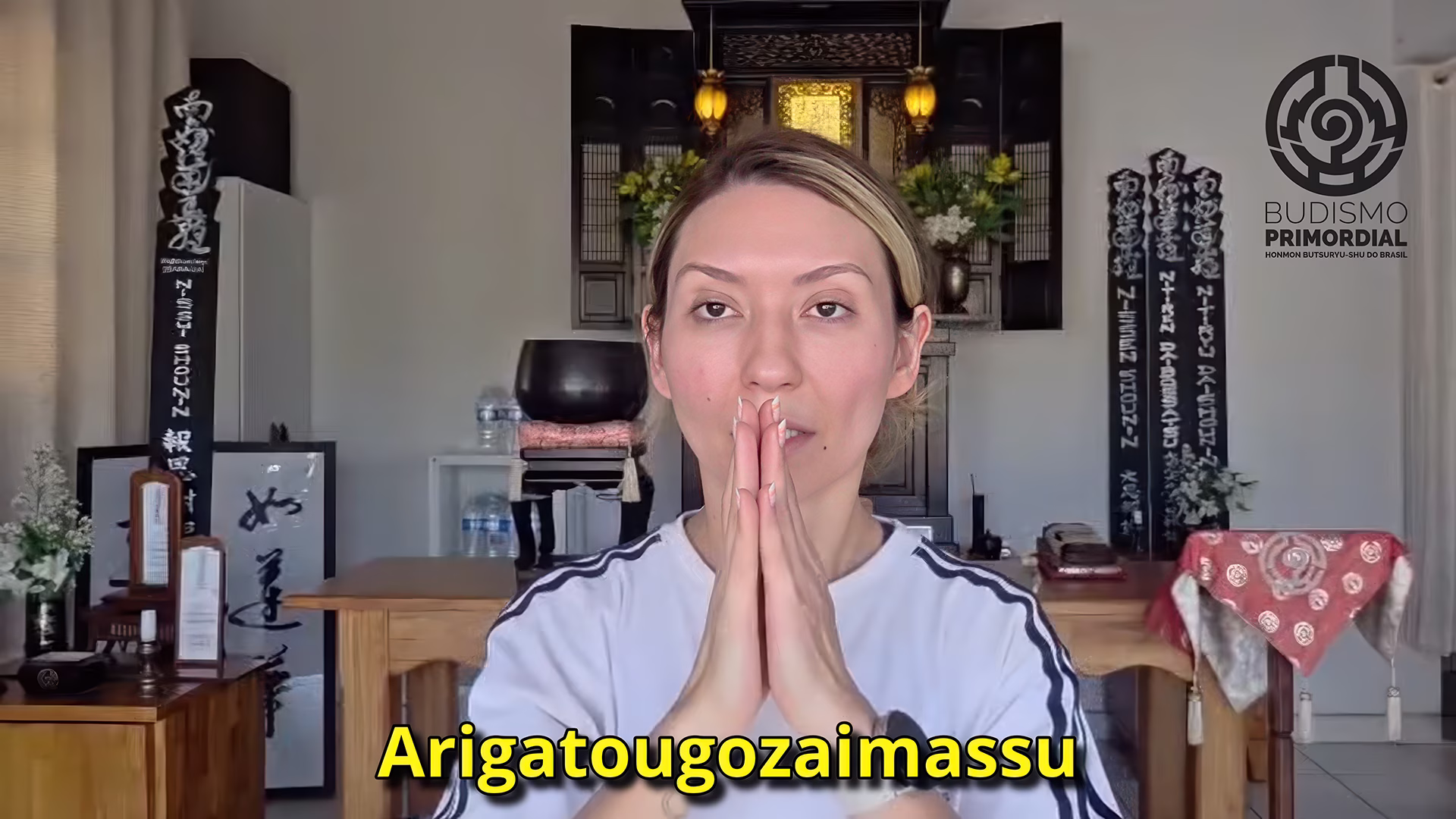 O despertar da Fé. 
 -Depoimento de bênção - Juliana Rodrigues do Templo Shinyouji de Cuiabá.
